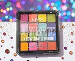 NYX ULTIMATE I KNOW THAT&#39;S BRIGHT COLOR PALETTE USPRO4 NWOB - $24.74