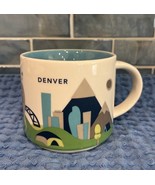 2013 Starbucks Coffee Tea Cup Mug &quot;You Are Here&quot; Collection DENVER 14oz ... - $15.95
