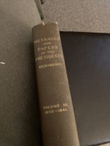 Vintage1899 Messages And Papers Of The Presidents 1789-1897 Volume III 1881-1889 - £13.16 GBP