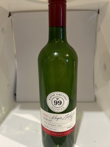 NIAGARA 2021 WAYNE GRETZKY NO. 99 LIMITED w/CAP EMPTY WINE BOTTLE Hockey - $21.13