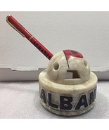 NEW HANDCRAFT ALBANIAN BUNKER OFFICE DESK PEN HOLDER-ALABASTER-COMUNISM ... - £37.89 GBP