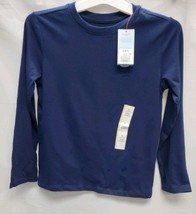 Boys'  Small (6/7) Long Sleeve T-Shirt - Cat & Jack Navy  image 2