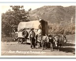 RPPC Jack Ratliff “See America Fast” Wagon Pritchett Colorado CO Postcar... - $6.29