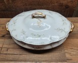 Vintage OP Co Syracuse China Covered Dish Very Old 1920s - Minor Cracks ... - $14.82