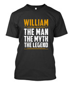 Personalized T-shirt Gift for Dad Husband with NAME The Men The Myth The... - £23.48 GBP+
