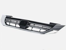 Front Upper Grille Grill For Honda Accord Sedan 2013 2014 2015 Chrome Mesh - $29.05 CAD