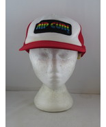 Vintage Surf Hat - Rip Curl Rainbow Patch Trucker Hat - Adult Snapback - £50.81 GBP
