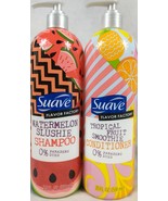 Suave Flavor Factory Watermelon Slushie Shampoo &amp; Fruit Smoothie Conditi... - $19.95