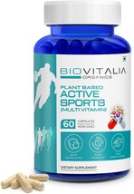 Biovitalia Organics Active Sports American Ginseng Multivitamin Body Immunity - £39.22 GBP