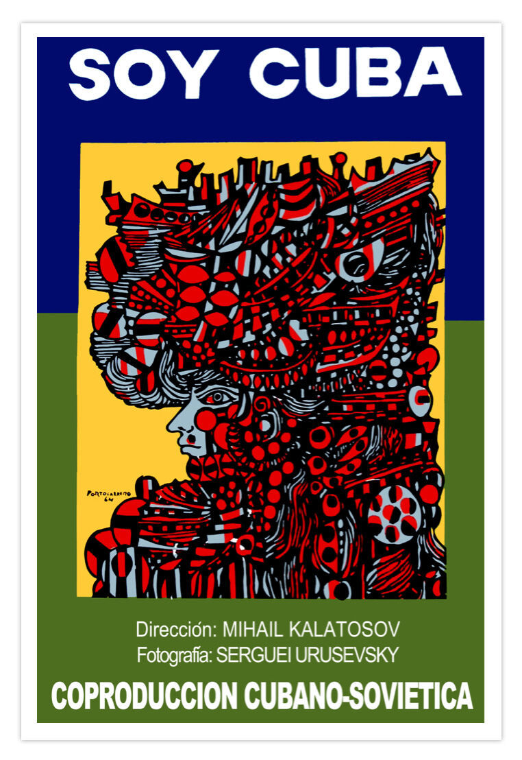 Cuban movie Poster 4 film"SOY Cuba"Kalatosov art film.Interior design room Decor