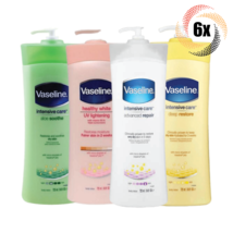 6x Bottles Vaseline Variety Scent Dry Skin Body Lotion | 725ml | Mix &amp; M... - $61.60