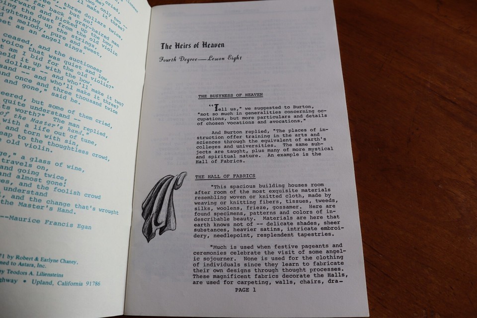 5x Astara's Book of Life 22nd 3rd + 1-9 4th Degree Lessons School 1971  Astral Item image 15