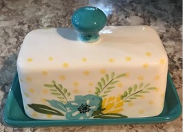 Wisenvoy Butter Dish Ceramic Butter Dish with Lid Butter Keeper 7 x 4 x 4 - $33.26