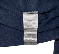 Lacoste Hooded Knit Top Navy Blue Crocodile Logo Men’s Size M image 6