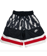 Nike Air Boy’s Size Small Athletic Shorts Black Red White Mesh Lined - $16.99
