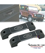 2x Black Aluminium Interior Door Grab Handle For Land Rover Defender + DHL - $154.55 CAD
