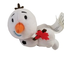 Disney Frozen 2 Olaf with Leaf Plush Stuffed Animal Toy Mini Snowman Character - £7.25 GBP