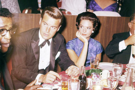 Natalie Wood Dining with Robert Wagner 1950&#39;s in Hollywood 24x18 Poster - £19.01 GBP