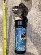 Vintage 1997 Jurassic Park The Ride Drink Bottle CUP Universal Studios Hollywood - £13.43 GBP