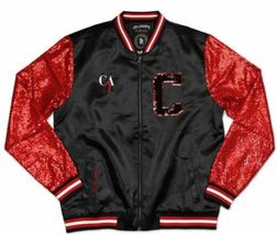 Clark Atlanta University Sequins Satin Jacket - £55.15 GBP