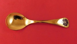 Georg Jensen Sterling Silver Annual Spoon Vermeil w/ Corn Cockle Flower 1974 6&quot; - $58.41