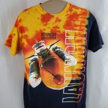 Kennedy Space Center Space Shuttle Launch T-Shirt Small Tie Dye NASA 50 Years - $18.99