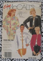 McCall&#39;s Easy 2301 Misses Jackets Size 10 1985 Pattern UNCUT - $10.93