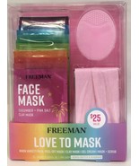 Freeman Love To Mask Set Variety Pack of 12 - 0.24 Oz / 7 ml Each New - £8.10 GBP