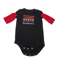 What Happens At Grandmas STAYS at Grandmas - Circo One Piece Baby Suit Outfit 3M - £4.00 GBP