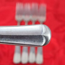 Lot of 5 Towle Supreme Liberty Bell Stainless Small Forks 6 1/2&quot; SCC 3 T... - $19.98