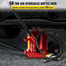 Air Hydraulic Bottle Jack 50Ton Manual 110200lbs Heavy Duty Auto Truck R... - £190.08 GBP