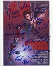 Stranger Things Cast Signed Photo 8X10 Rp Autographed Millie Bobby Brown + All - £15.79 GBP