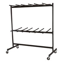 Norwood Commercial Furniture Two-Tier Folding Chair Dolly, Black, NOR-FEI1018-SO - $580.99