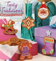 ✔️ Set 5 Gingerbread Christmas Ornaments Santa Stocking Star Cross Stitch Chart - $4.99