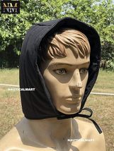 NauticalMart Black Medieval Renaissance Cotton Padded Arming Cap for Hel... - $314.29 MXN
