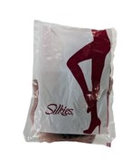 Silkies Pantyhose Gray Brown Control Top 070205 Size Medium Taupe 2 Made... - $373.64 MXN