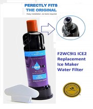 1pack Replacement Ice Maker Water Filter Fit Whirlpool kitchenaid F2WC9I... - £31.45 GBP