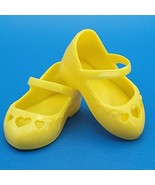 Disney Belle Yellow Shoes Replacement for 14" Toddler Doll With Hearts - $9.89