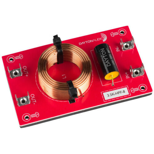 Dayton Audio - 3.5k-HPF-8 - High Pass Speaker Crossover 3,500 Hz 12 dB/O... - $15.95