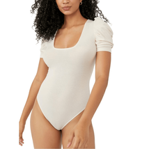 FREE PEOPLE So Fresh Modal Blend Bodysuit Top, Ivory, Medium, (8/10) NWT - $76.06 CAD