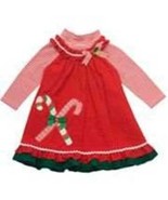 Girls Dress Christmas Jumper Red White Rare Too Corduroy 2 Pc Set-sz 24 ... - £18.51 GBP