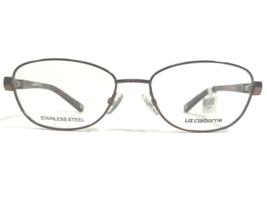Liz Claiborne Eyeglasses Frames L613 0FV8 Brown Cat Eye Full Wire Rim 51... - £22.27 GBP