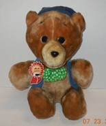 Vintage 1981 Animal Fair 12&quot; Ted E Bear Who Slept Through Christmas Plush - $34.41 CAD
