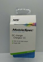 Mobilespec 2021 MBS01101 Mbs Single 2.1a Usb Chgr Blk - $13.84