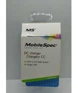 Mobilespec 2021 MBS01101 Mbs Single 2.1a Usb Chgr Blk - £10.88 GBP