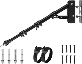 Selens Wall Mount Triangle Boom Arm 39.37Inch/100Cm, Ring Light Mount, Reflector - £48.54 GBP