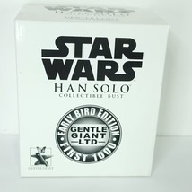 GENTLE GIANT STAR WARS Han Solo Early Bird Edition Bust Limited 286/1000... - £118.42 GBP