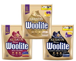 Woolite Capsules Keratin Therapy- VARIETY PACK: 99 washes -Made in Europe - $94.04