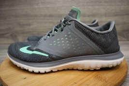 Nike Shoes Women FS Lite Run 2 704881-012 Gray Running Sneakers Size 10 - £27.38 GBP