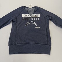 Los Angeles Chargers NFL RN#67891 Girls L (10/12) Blue Long Sleeve Sweatshirt image 14